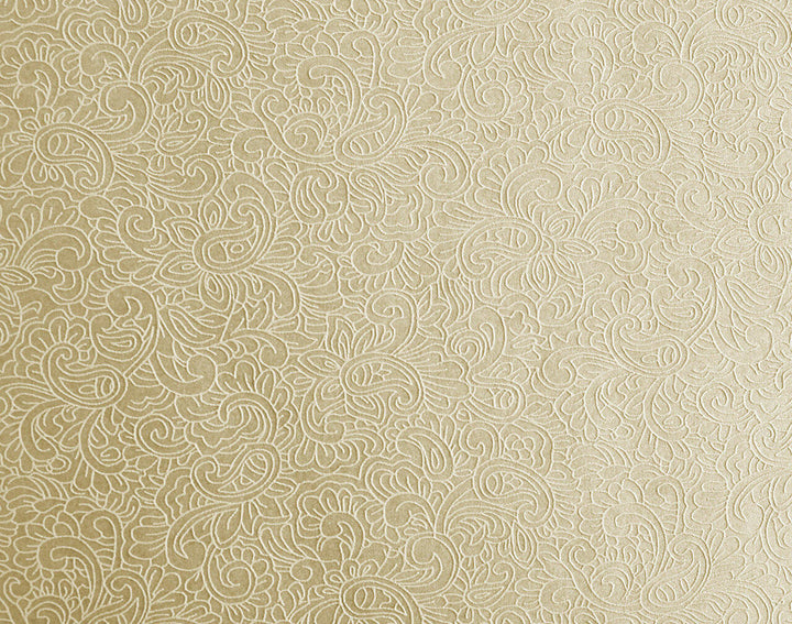 Classico Paisley texture wallpaper - Magnolia