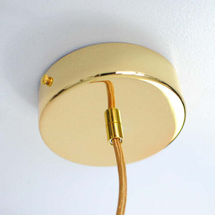 Young and Battaglia Gold King Edison Pendant Lamp