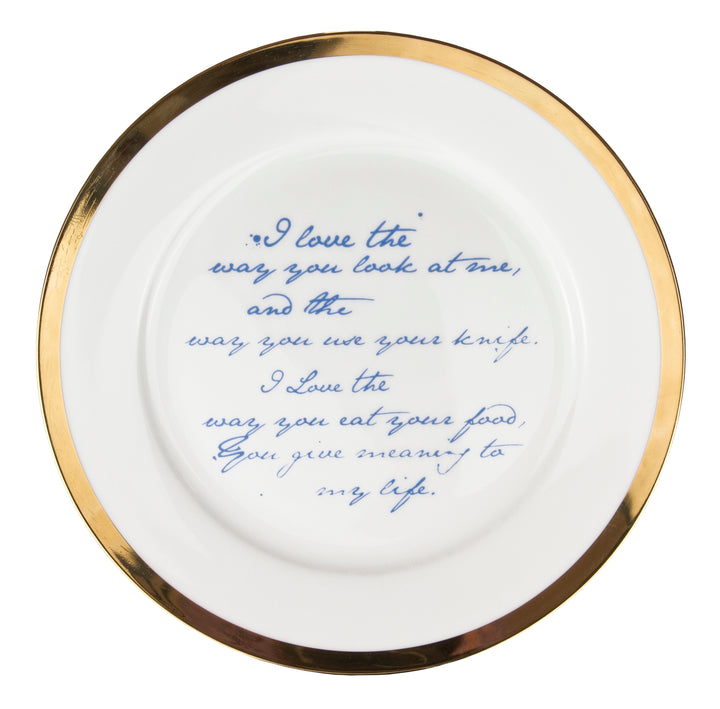 Poetry Plates