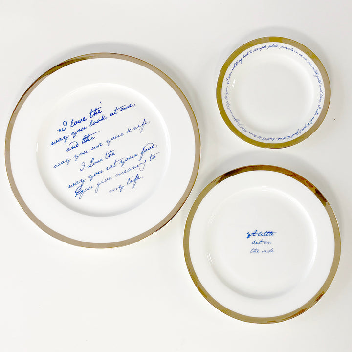 Poetry Plates