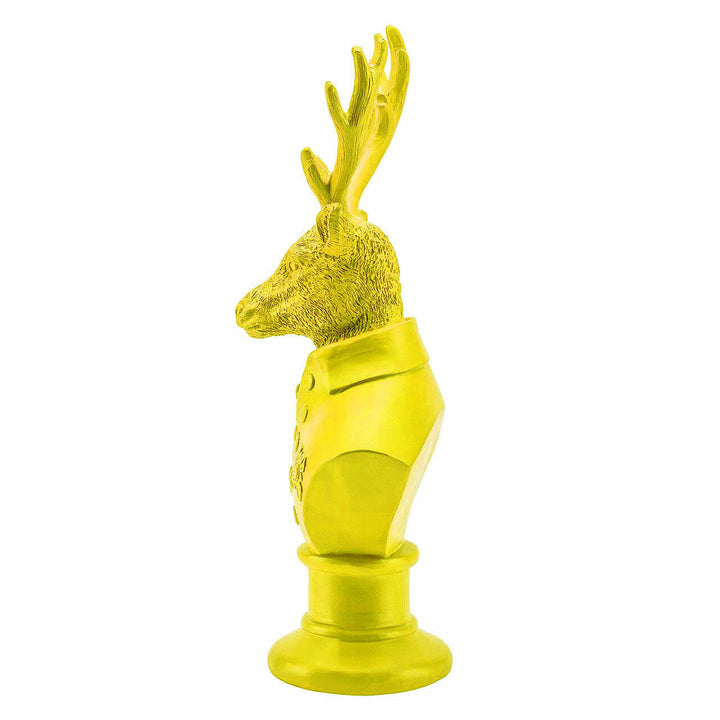 Angela Rossi Brother Stanwick figurine - Illuminating Yellow