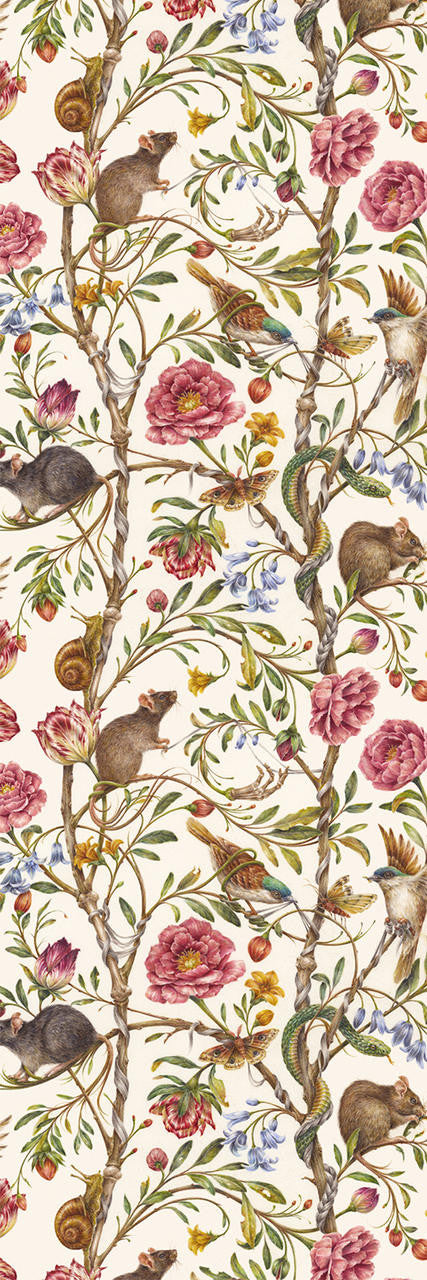 Courtney Brims Back to Nature Coloured Wallpaper