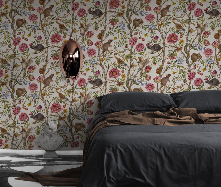 Courtney Brims Back to Nature Coloured Wallpaper