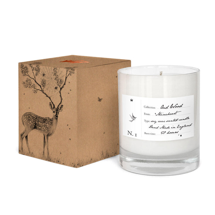 Courtney Brims Oud Wood Soy Scented Candle