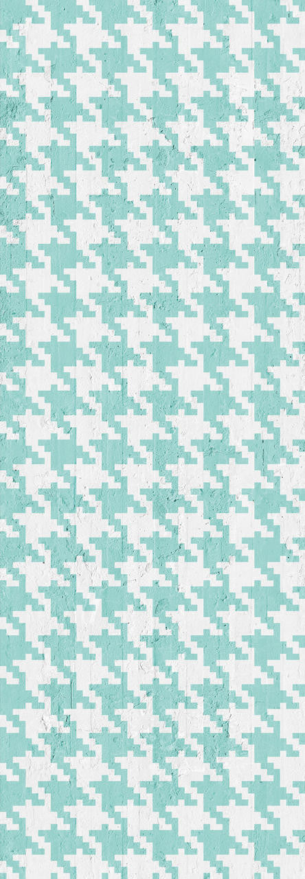 Emanuele Pangrazi Aquamarine Pied De Poule Wallpaper