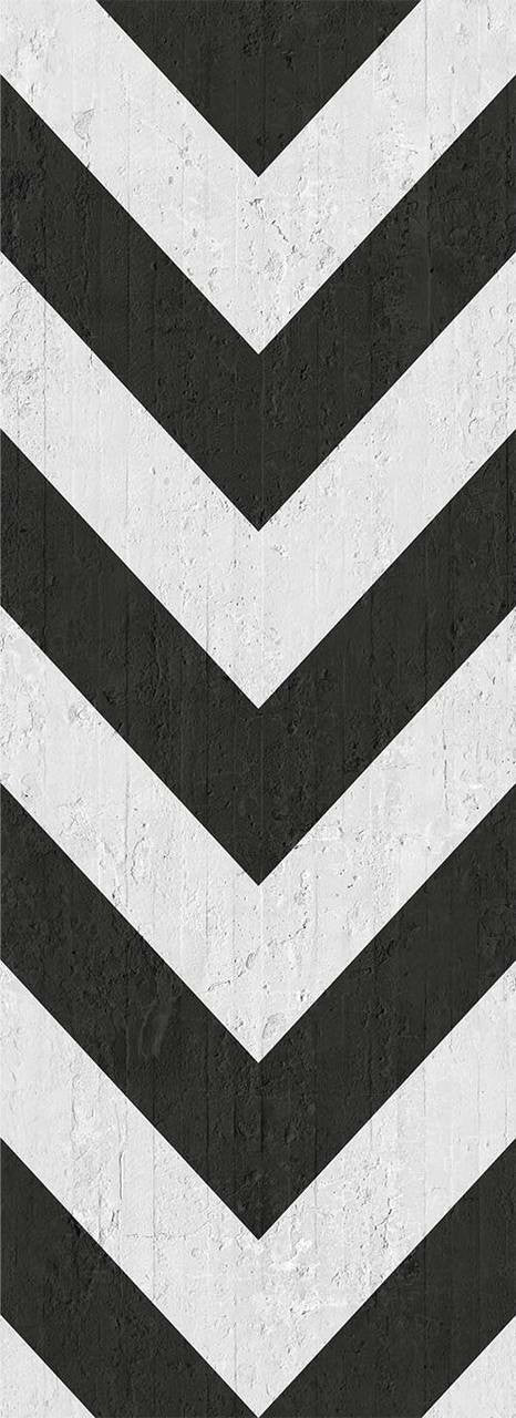 Emanuele Pangrazi Black Geometric Stripes Wallpaper