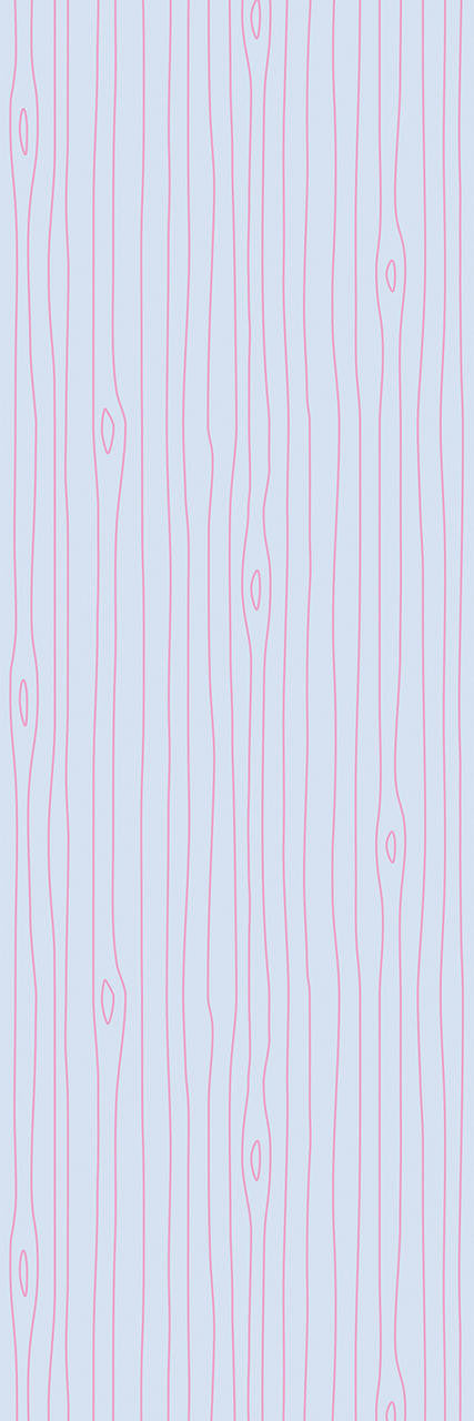 Emanuele Pangrazi Light blue and Pink Woodgrain Outline wallpaper