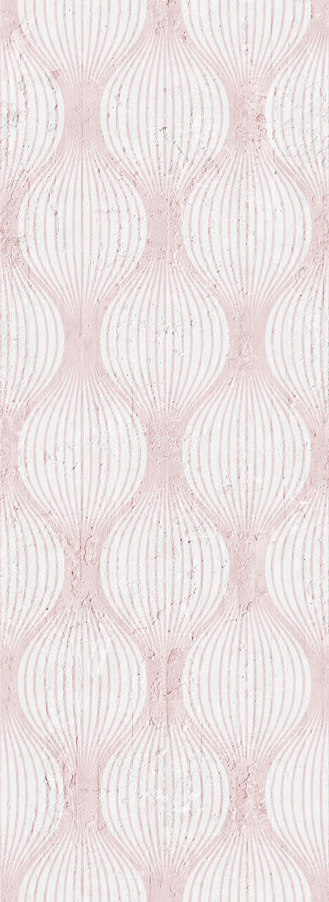 Emanuele Pangrazi Pink Geometric Bulbs Wallpaper