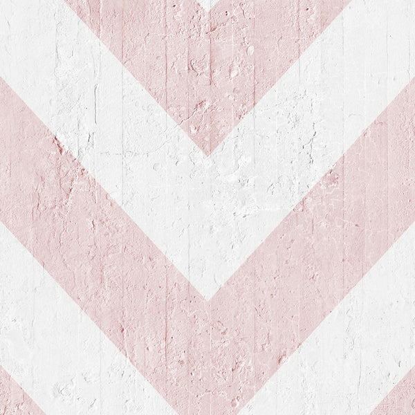 Emanuele Pangrazi Pink Geometric Stripes Wallpaper