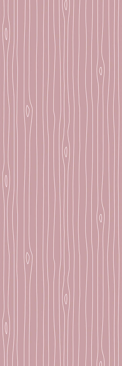 Emanuele Pangrazi Tonal Pink Woodgrain Outline wallpaper