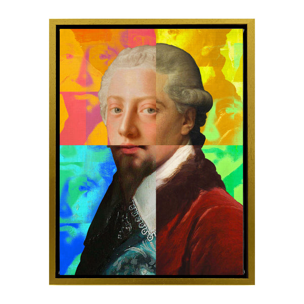 Gentleman Puzzled Portrait Red Jacket