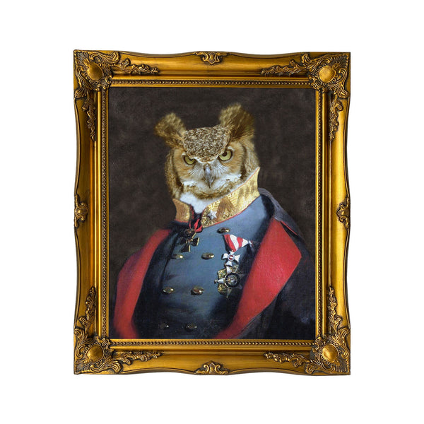 Gold Grandfather Olaf Canvas frame 