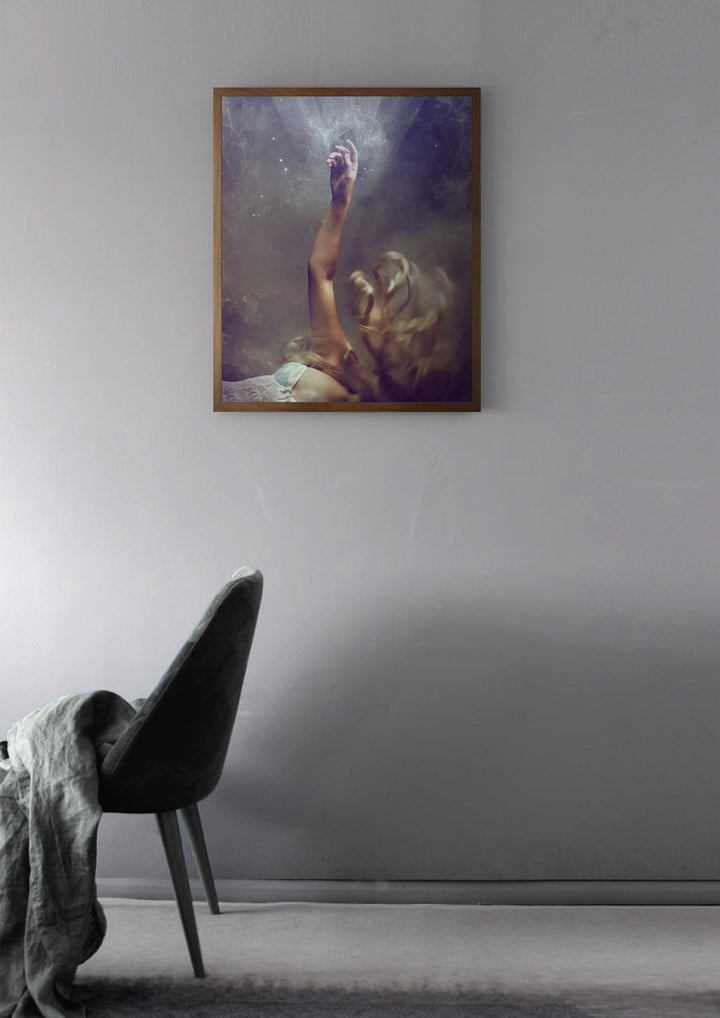 Himitsuhana Entering a Dream Framed Printed Canvas