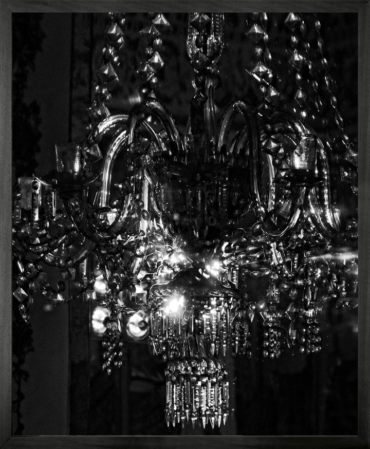 Michael Banks Chandelier 13 Framed Printed canvas