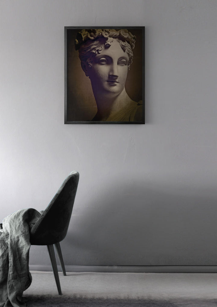 Michael Banks Statuesque 1 Framed Printed canvas