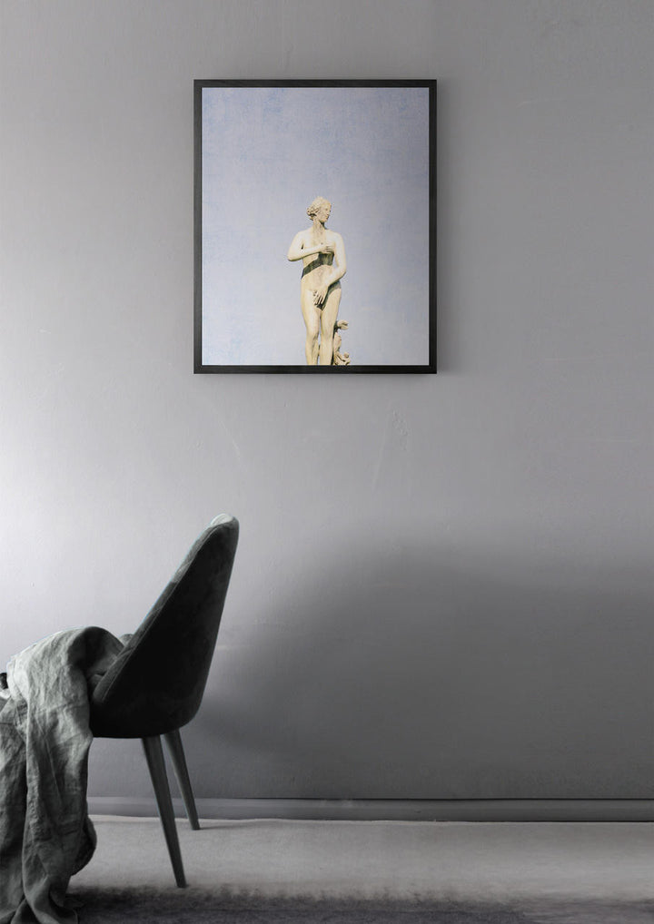 Michael Banks Statuesque 5 Framed Printed canvas