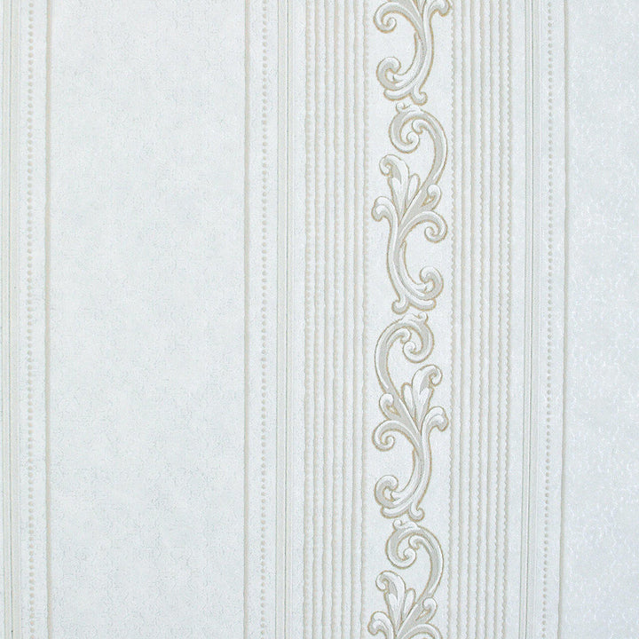 Mineheart Audley Decorative Stripe wallpaper - Cream