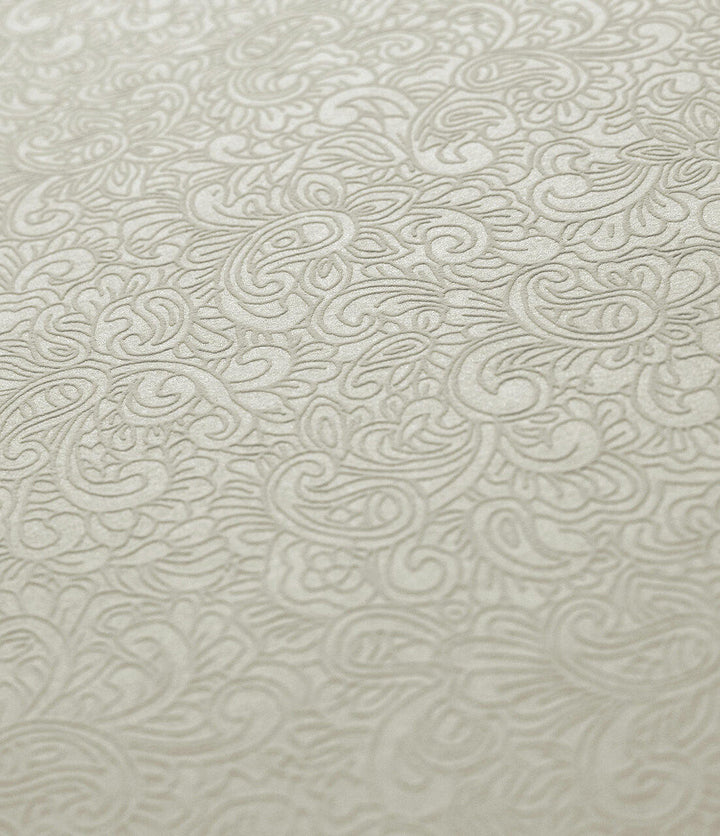 Mineheart Classico Paisley texture wallpaper - Cream