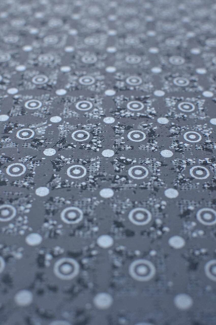 Classico Grey Tile Pattern Wallpaper |Mineheart