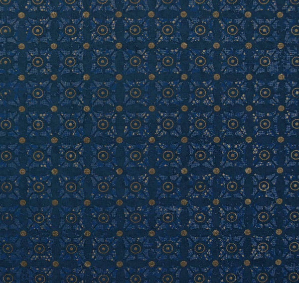 Mineheart Classico Tile Pattern wallpaper - Marine Blue