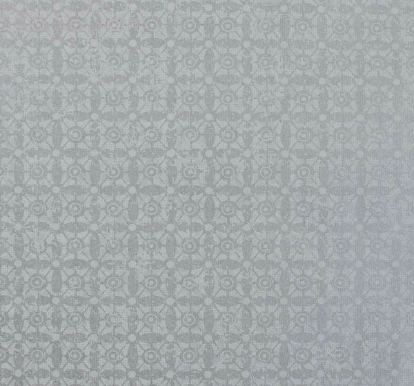 Mineheart Classico Tile Pattern wallpaper - Silver