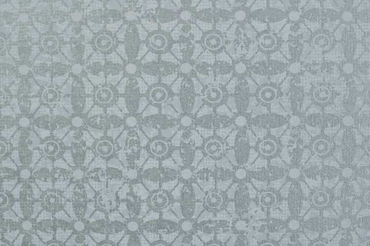 Mineheart Classico Tile Pattern wallpaper - Silver