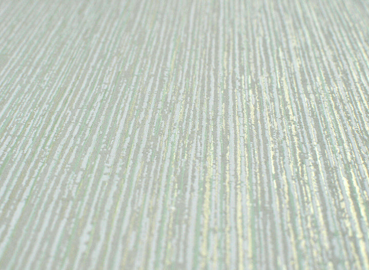 Mineheart Moderna Grain Stripe Wallpaper - Light Green