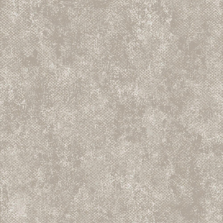 Mineheart Moderna Grid Stucco wallpaper - Warm Grey