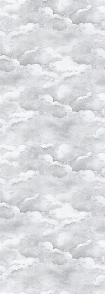 Mineheart Pale Grey Clouds Wallpaper