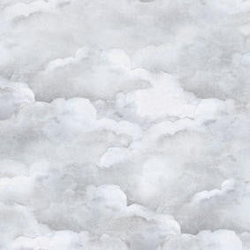 Mineheart Pale Grey Clouds Wallpaper