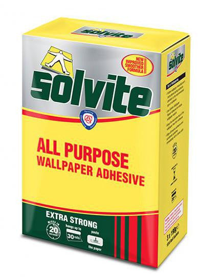 Mineheart Solvite All-Purpose Wallpaper Adhesive