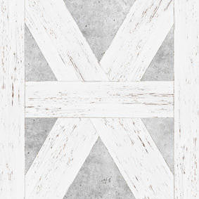 Mineheart White Tudor Wallpaper