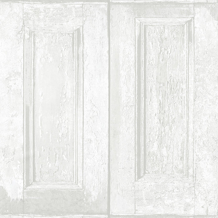 Mineheart Whitewash Panelling Wallpaper Wood Effect