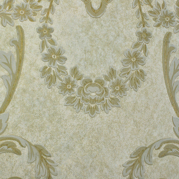 Mineheart Wimpole Floral embossed wallpaper - Beige