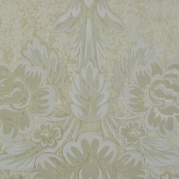 Mineheart Wimpole Floral embossed wallpaper - Cream