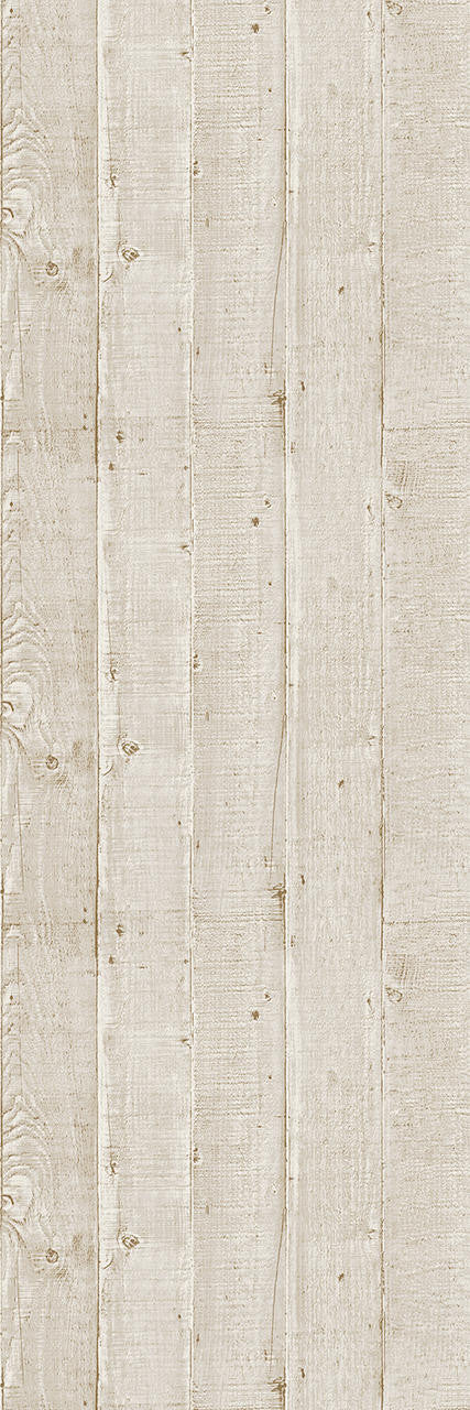 Mineheart Wood Effect Panel Wallpaper Cream