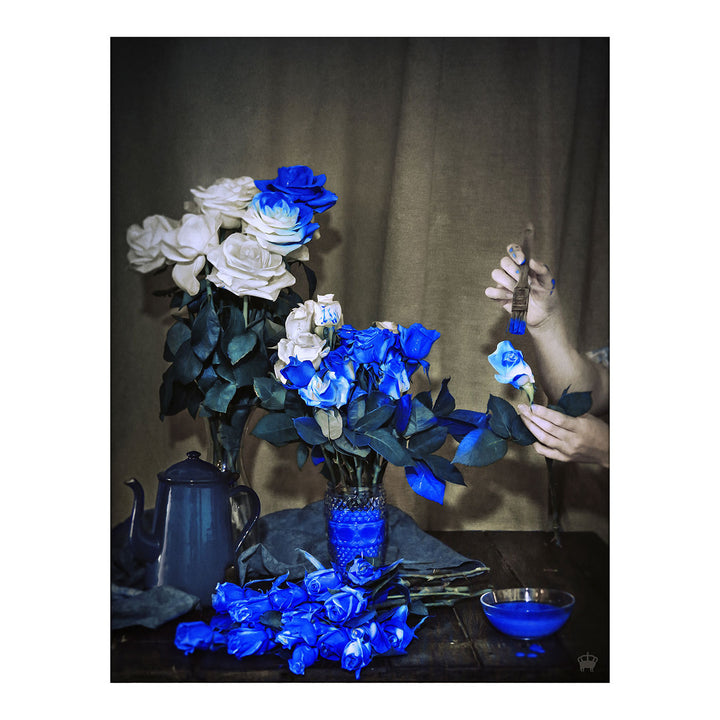 Scent Of Cobalt Stretched Canvas - No Frame