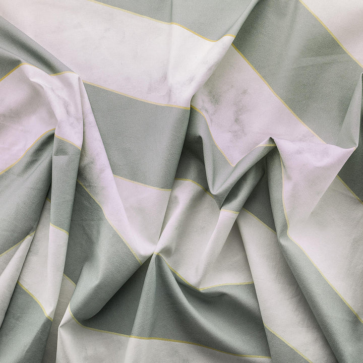 Studio Bleoh Diagonal Marble Fabric- Green