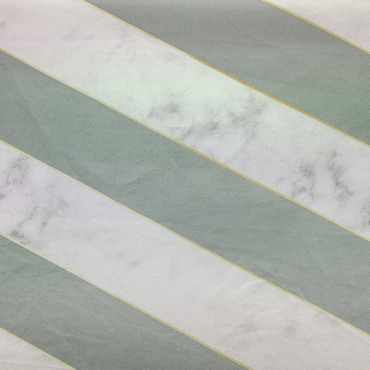 Studio Bleoh Diagonal Marble Fabric- Green