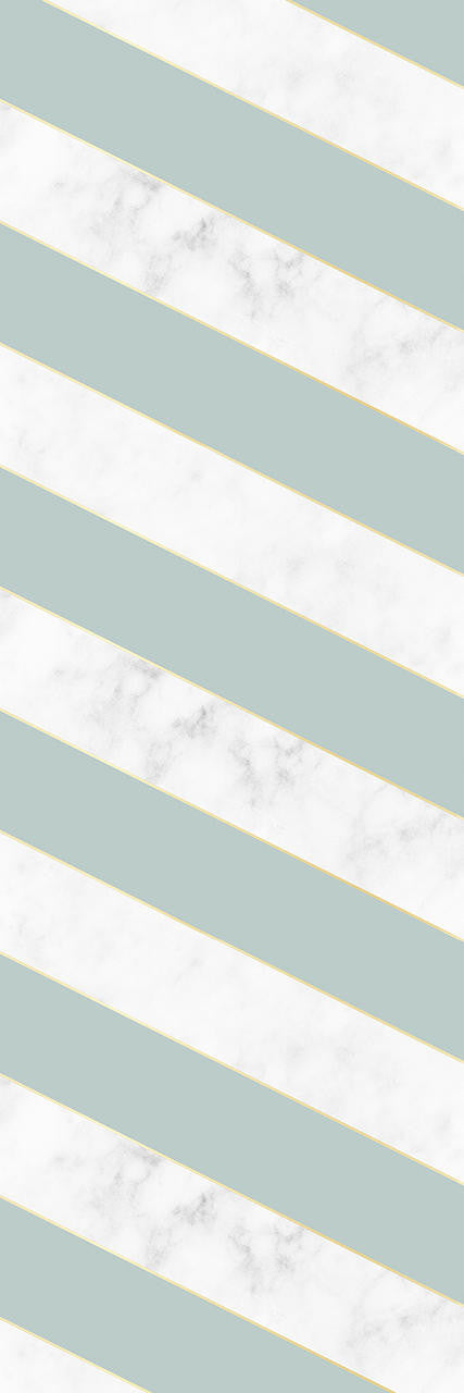 Studio Bleoh Diagonal Marble Wallpaper- Green