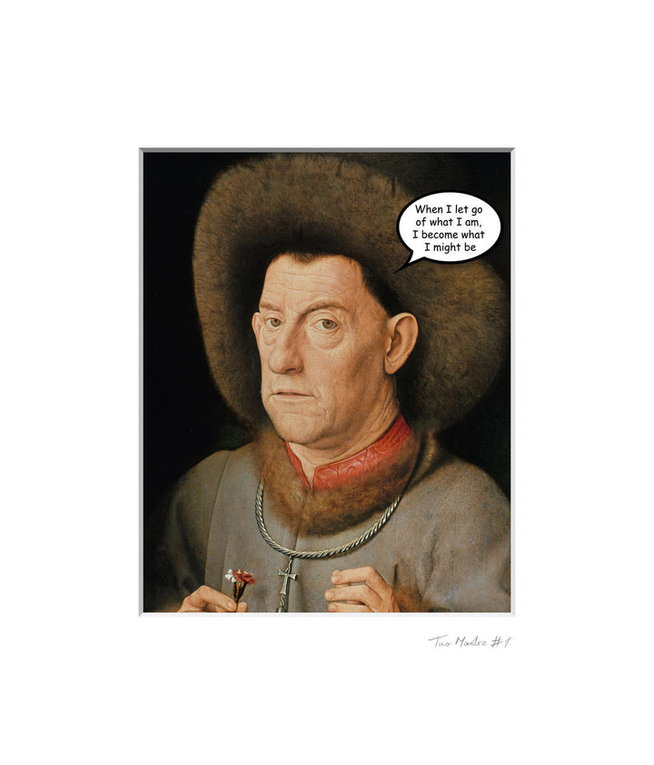 Vincenzo Sgaramella TaoMaster-1 Framed Printed Canvas