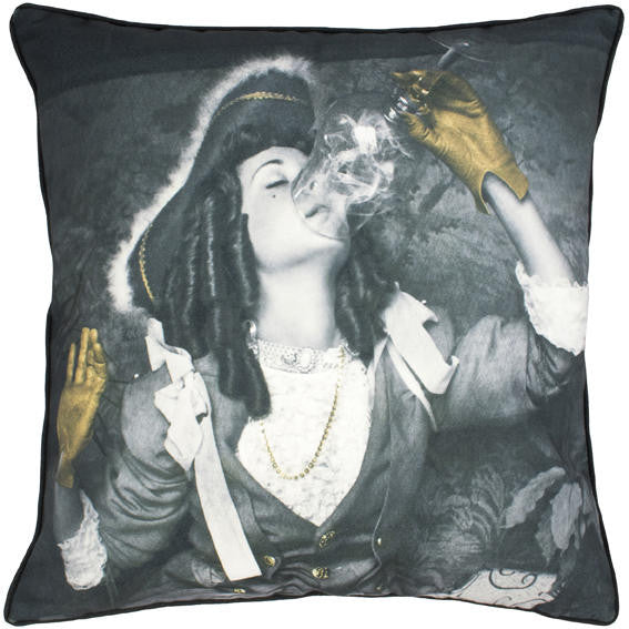 Young and Battaglia Air is not enough Gold edition cushion