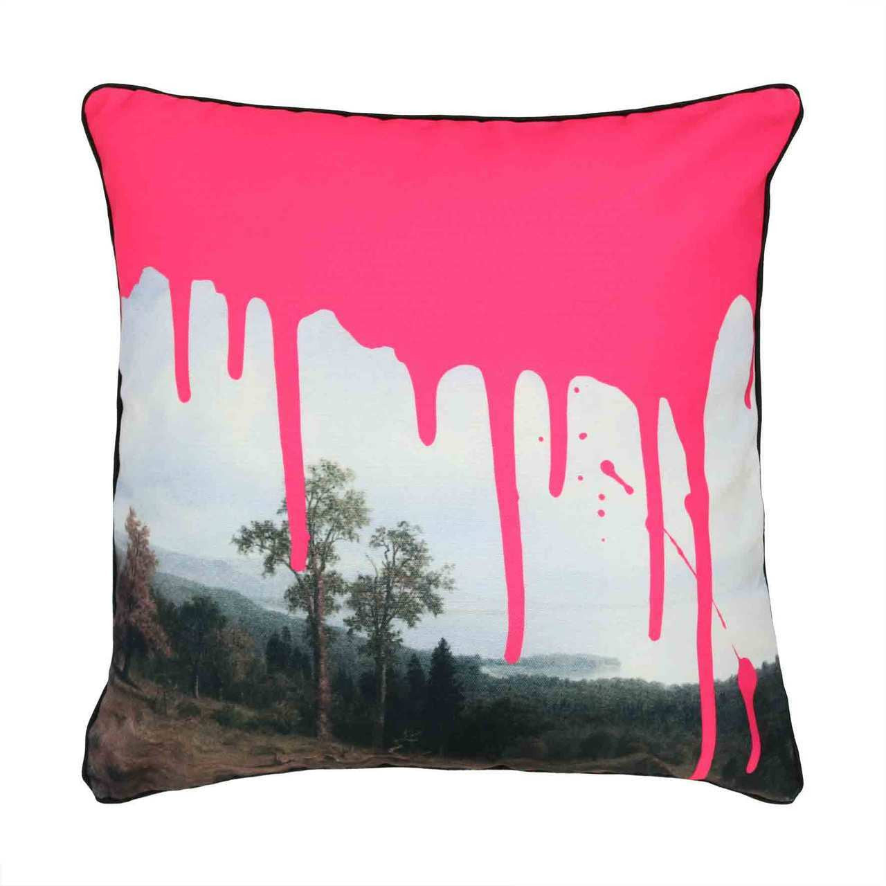 Pink Cushions - Artistic Cushion Pink - Bright Pink Cushions – Mineheart