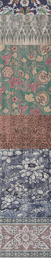 Young and Battaglia Arts and Crafts Patchwork Wallpaper