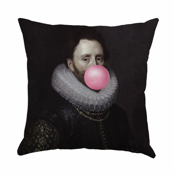 Young and Battaglia Bubblegum Man Cushion