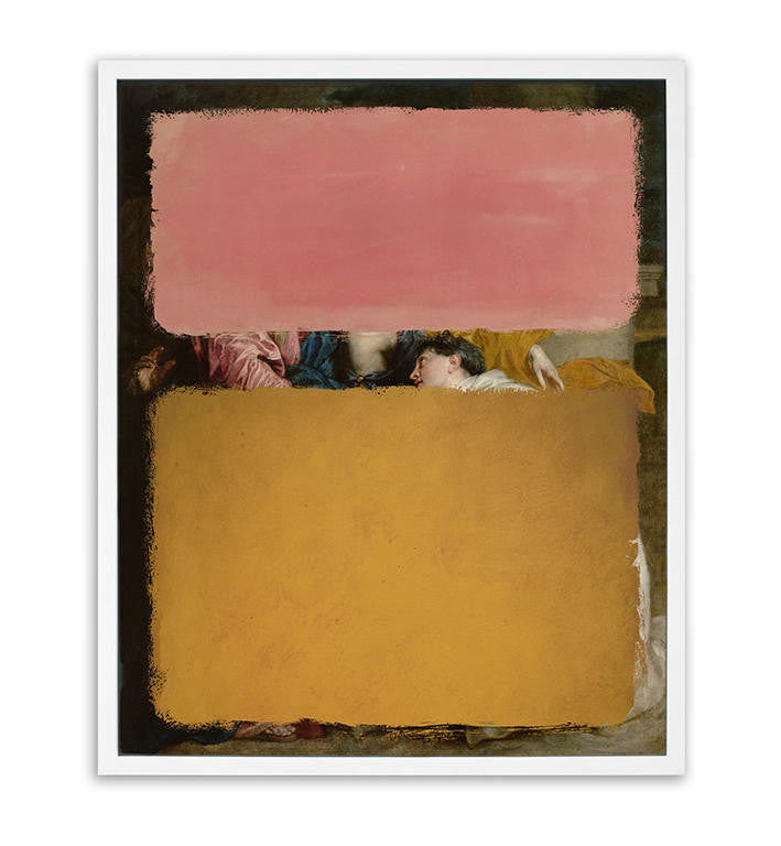 Young and Battaglia Colours - Pink and Orange Limited edition print
