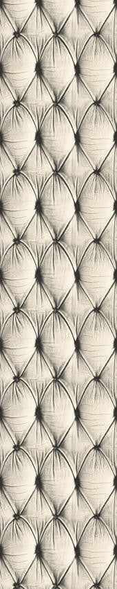 Young and Battaglia Cream Chesterfield Button Back Wallpaper