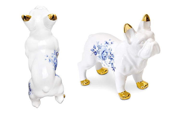 Young and Battaglia Delft Ceramic Bulldog