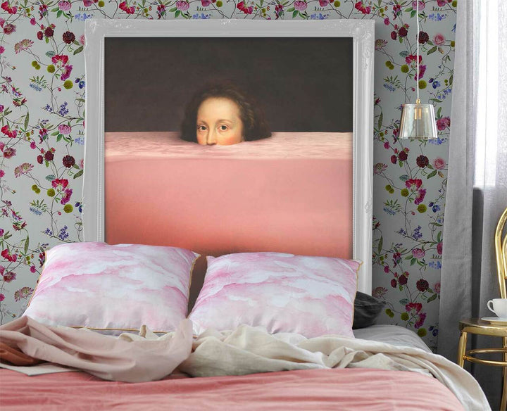 Young and Battaglia Dusty pink clouds Cushion