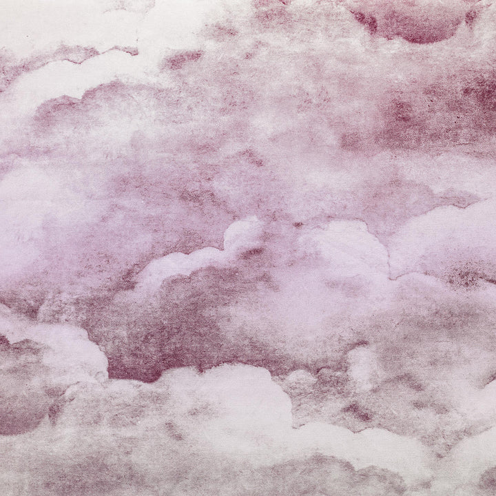 Young and Battaglia Dusty Pink Clouds Fabric